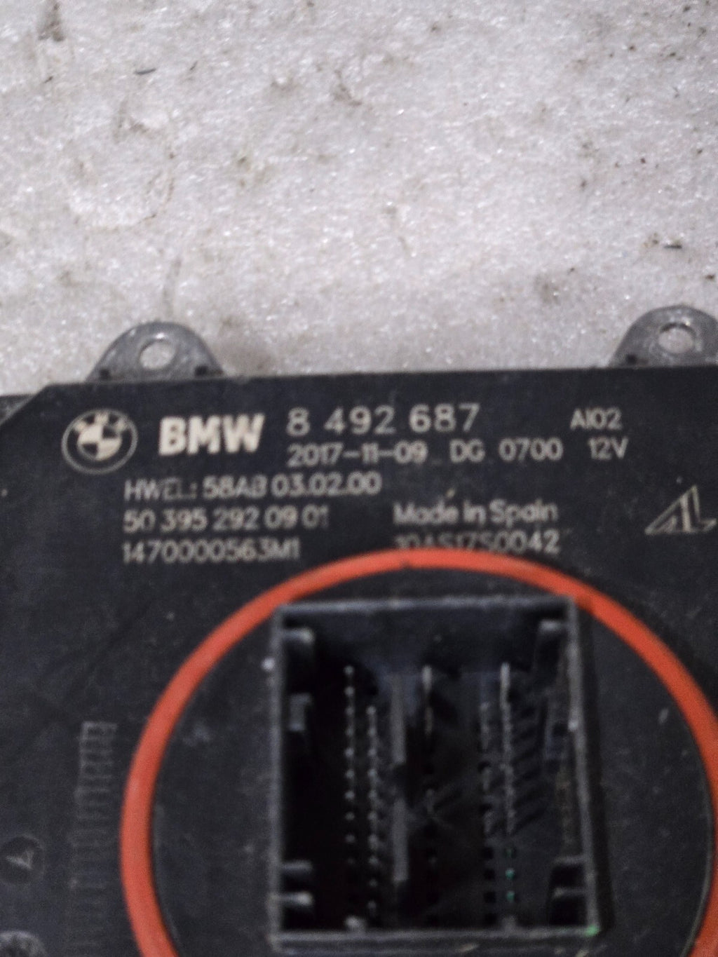 2017-20 OEM BMW G30 G01 G02 F90 M5 X3 X4 LED Ballast Unit Control Module 8492687