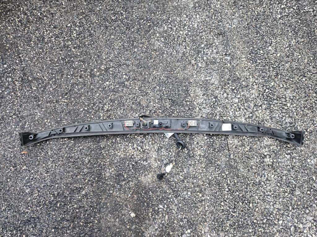 2025-26 BMW X3 M50 Liftgate Trunk Lid Applique Trim License Light W/ Camera OEM