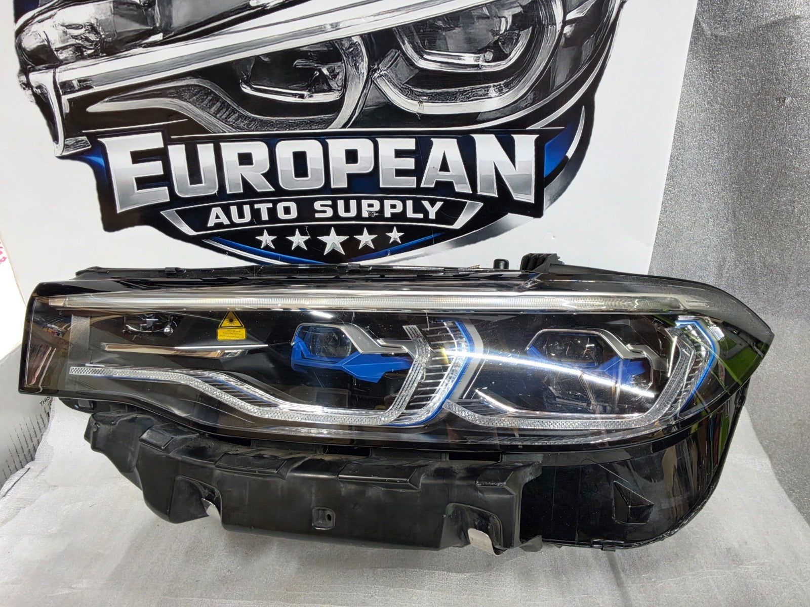 2019-2022 BMW X7 G07 LED LASER HEADLIGHT OEM LEFT LH DRIVER SIDE 63119852959