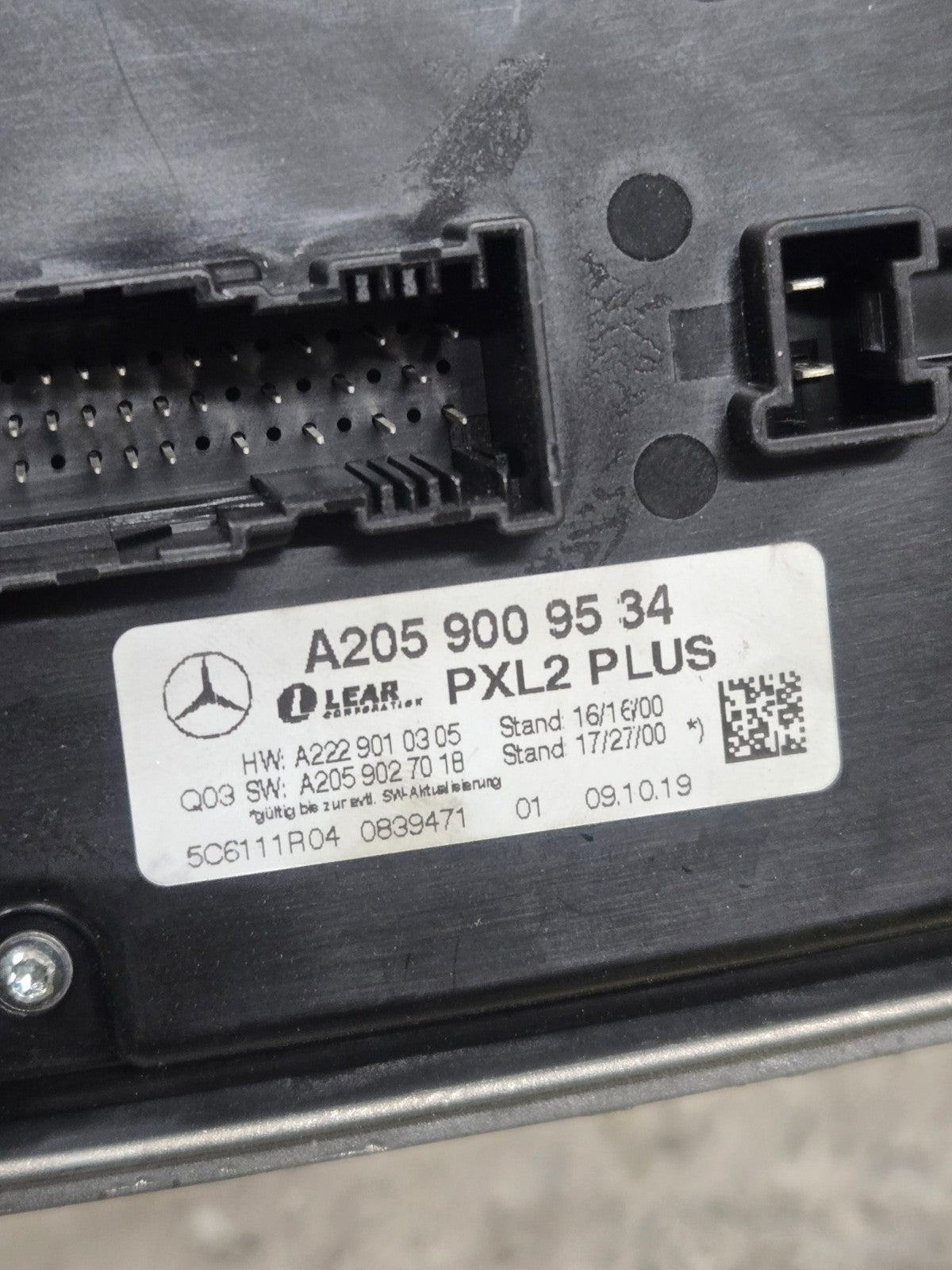 2019-2021 Mercedes W250 W213 W222 Headlight Ballast LED Module A2059009534 OEM