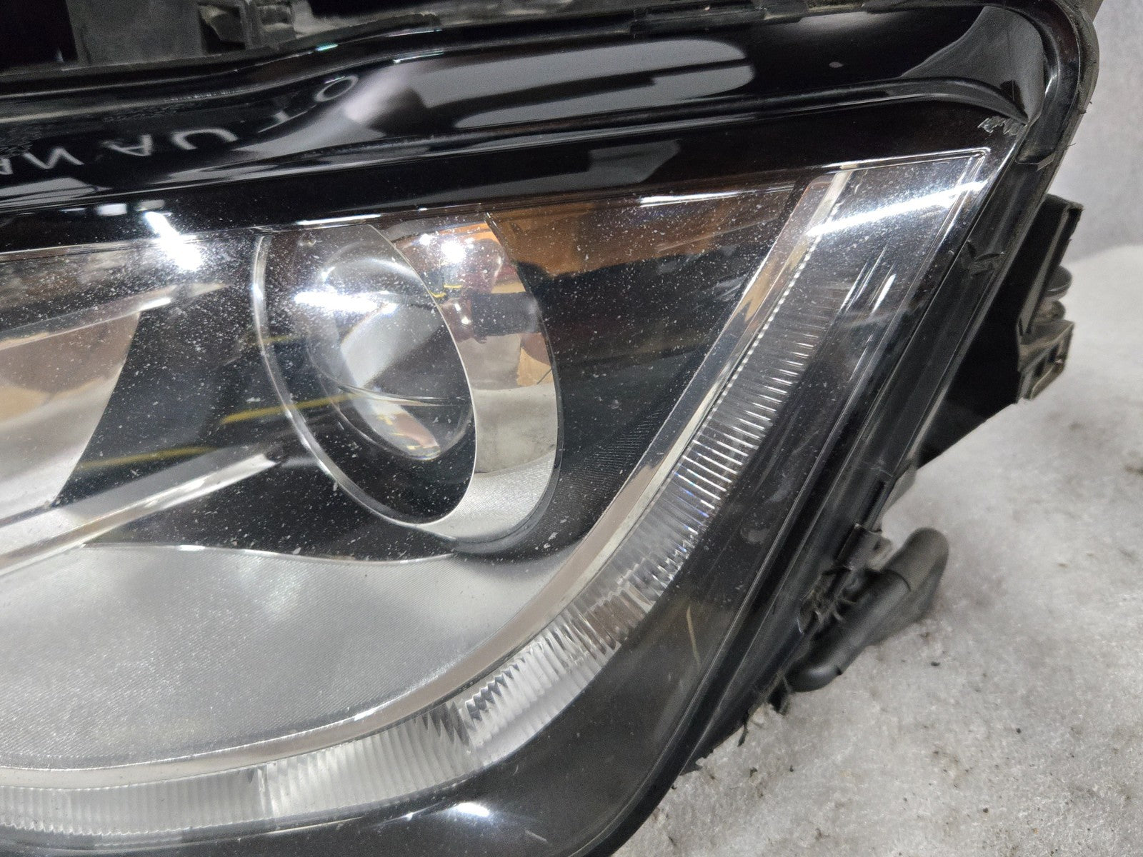 2012-2015 AUDI A7 LEFT LH DRIVER SIDE XENON HEADLIGHT COMPLETE OEM 4G8941005E