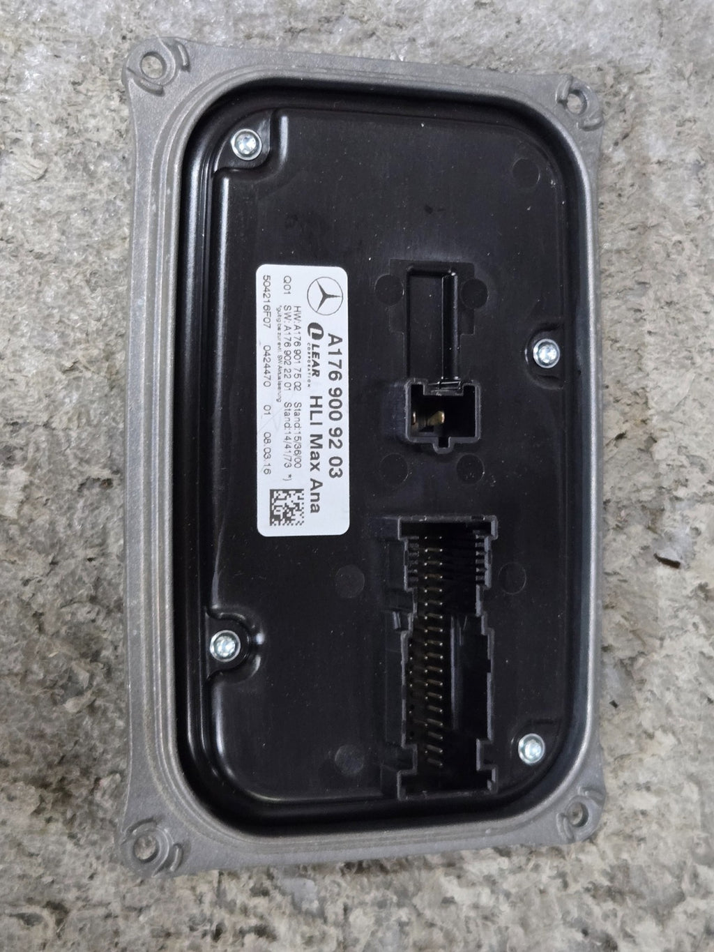 2012-2020 Mercedes SL LED Headlight Module Ballast OEM A1769009203 GENUINE USED 