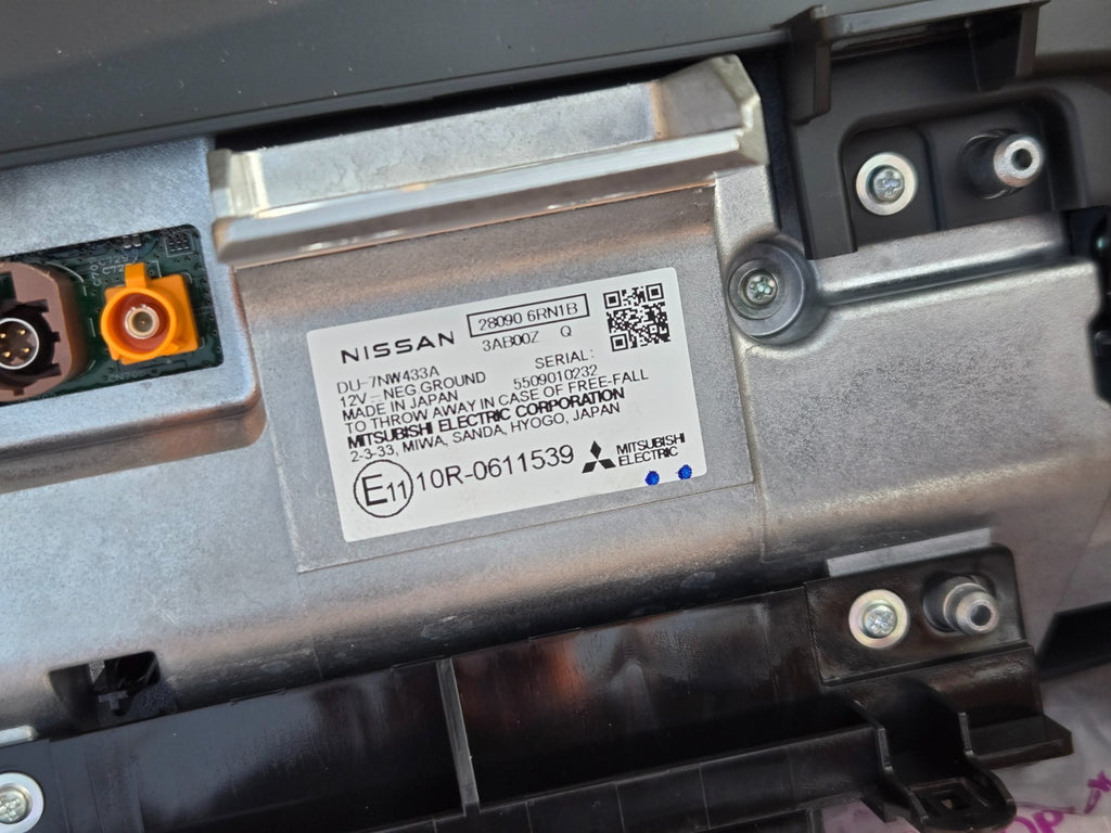 2024 NISSAN ROGUE DASH DASHBOARD CENTER DISPLAY SCREEN MONITOR OEM 28090-6RN2B