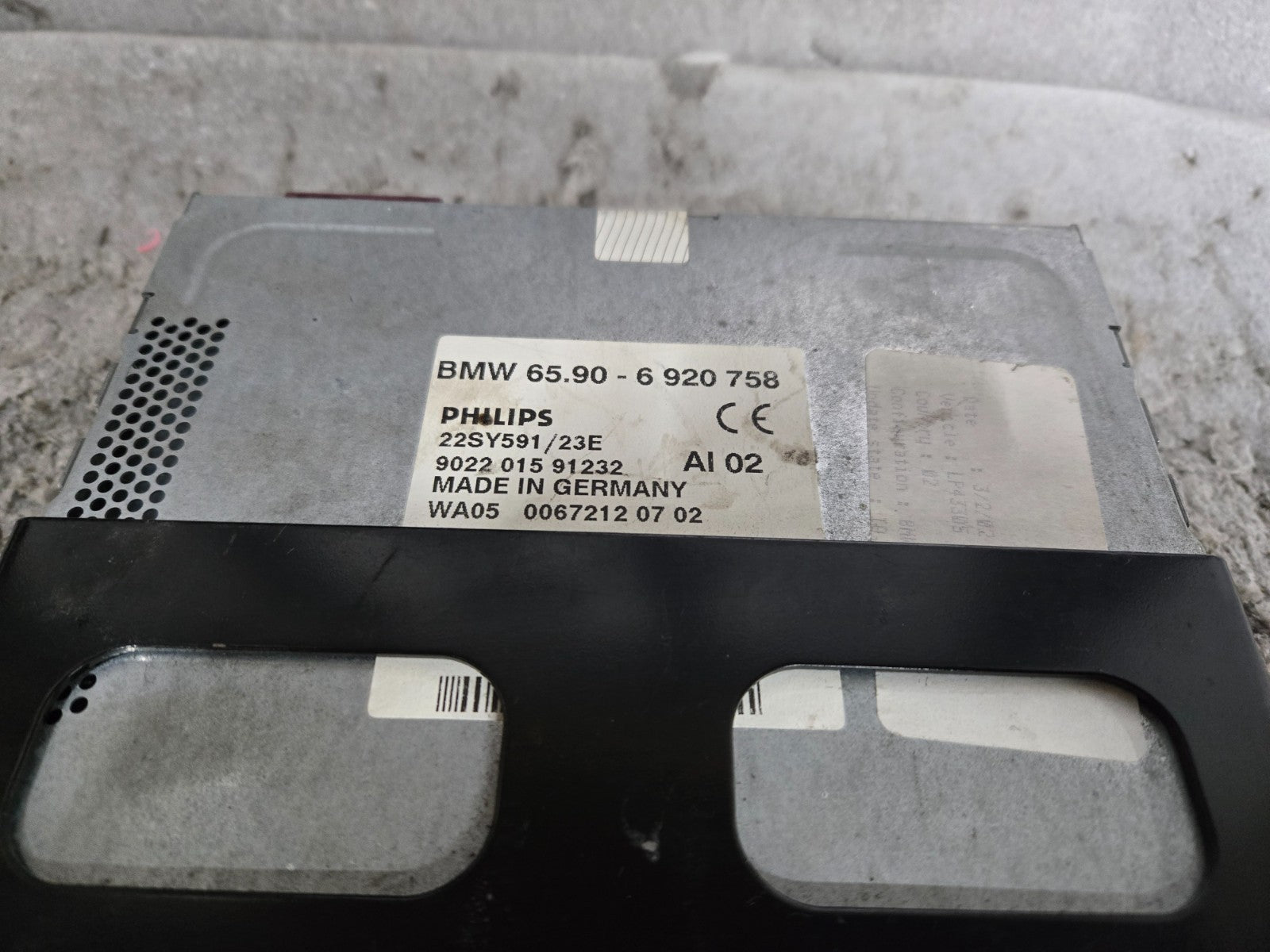 BMW 3 5 7 X5 SERIES E38 E39 E46 E53 GPS NAVIGATION SAT NAV UNIT DVD 6920758 OEM