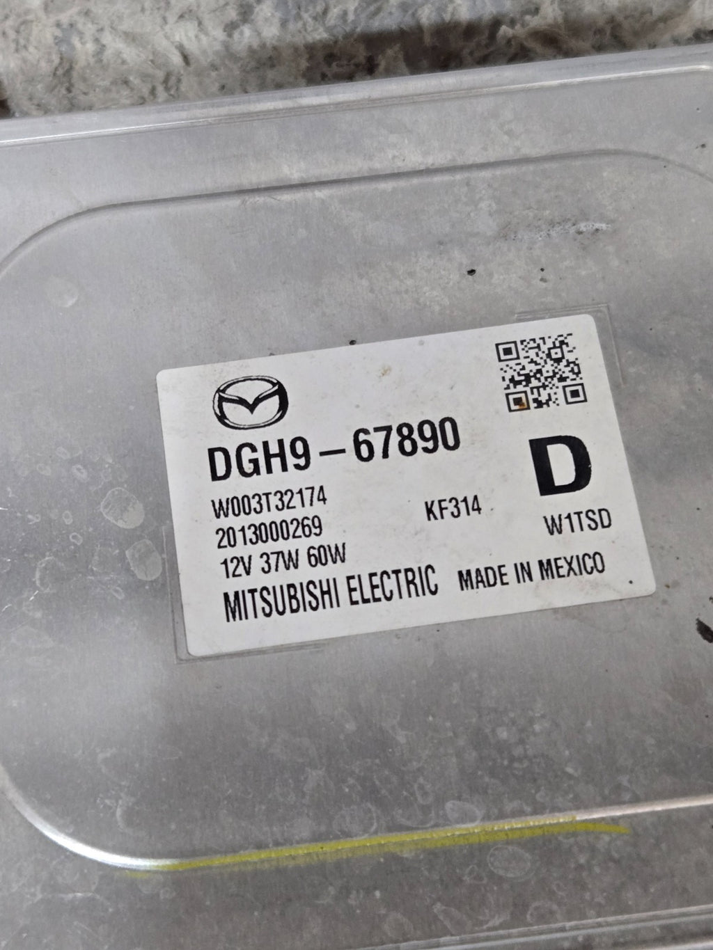 2020 2021 Mazda CX-30 CX30 LED Headlight Control Ballast Module DGH9-67890 OEM