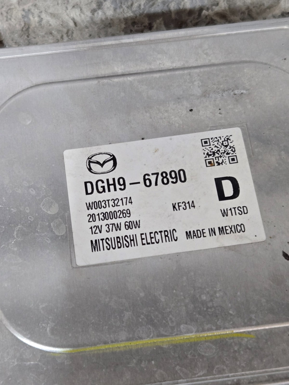 2020 2021 Mazda CX-30 CX30 LED Headlight Control Ballast Module DGH9-67890 OEM