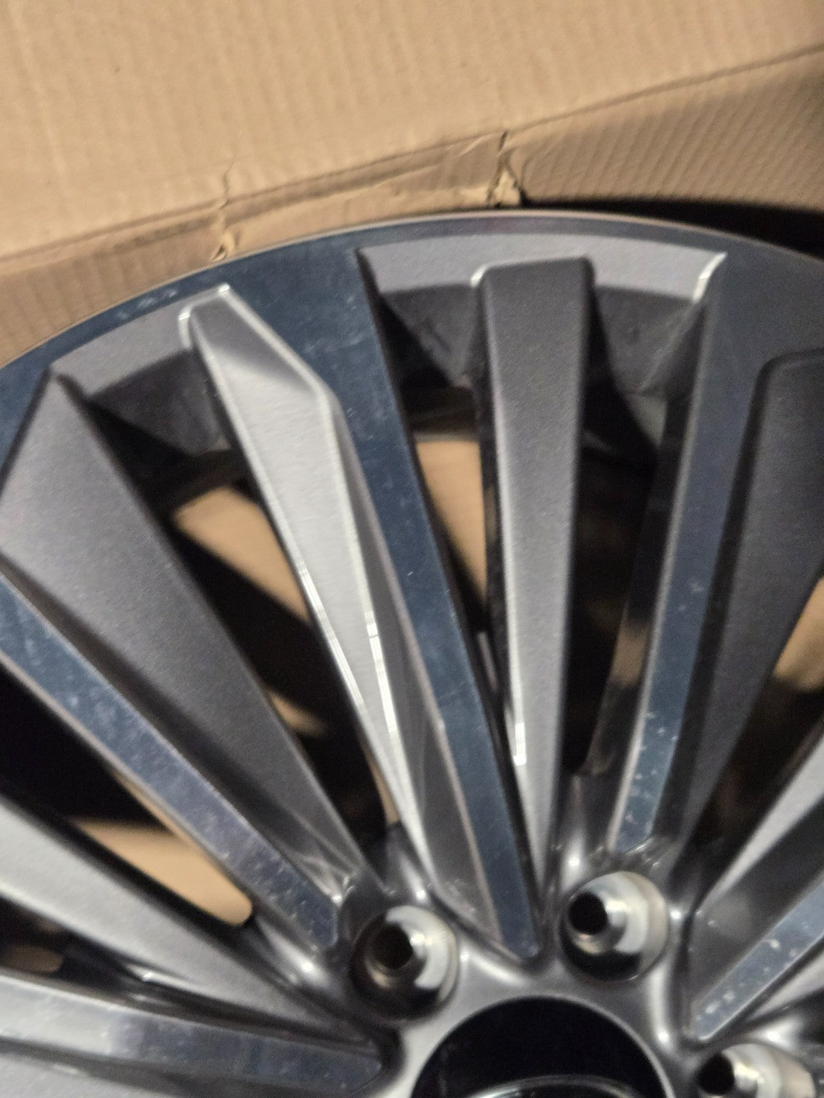 Infiniti QX80 4030S-IP228B IP 22X8 BLACK MONOGRAM WHEEL RIM OEM