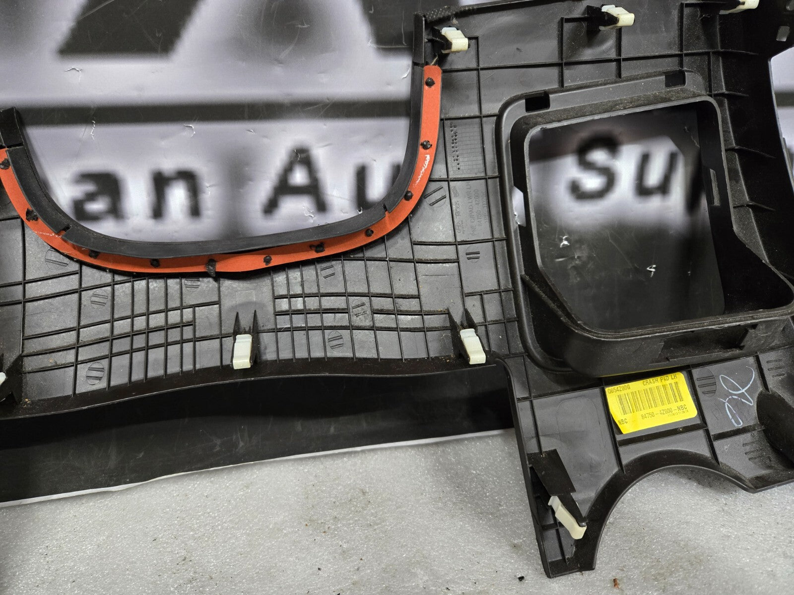 2013-2015 Hyundai Santa Fe Sport Panel Assembly Crash Pad Lower 84750-4Z000-NBC