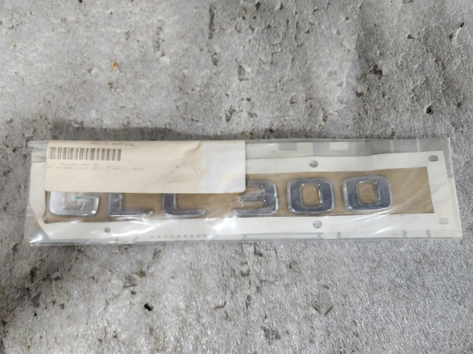Mercedes Benz GLC 300 Rear Gate Emblem Badge A2538171700 OEM