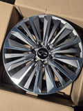 Infiniti QX80 4030S-IP228B IP 22X8 BLACK MONOGRAM WHEEL RIM OEM