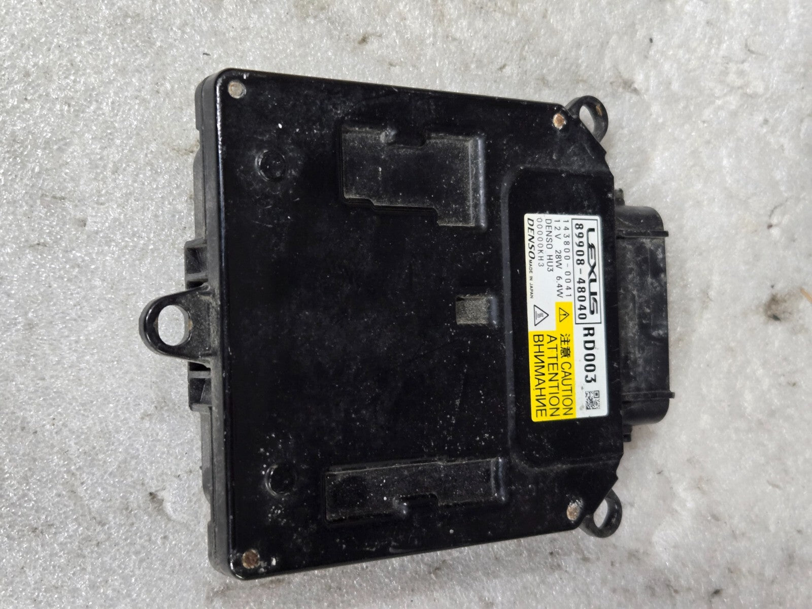 2016 2017 2018 LEXUS RX350 LED HEADLIGHT BALLAST MODULE OEM 89908-48040