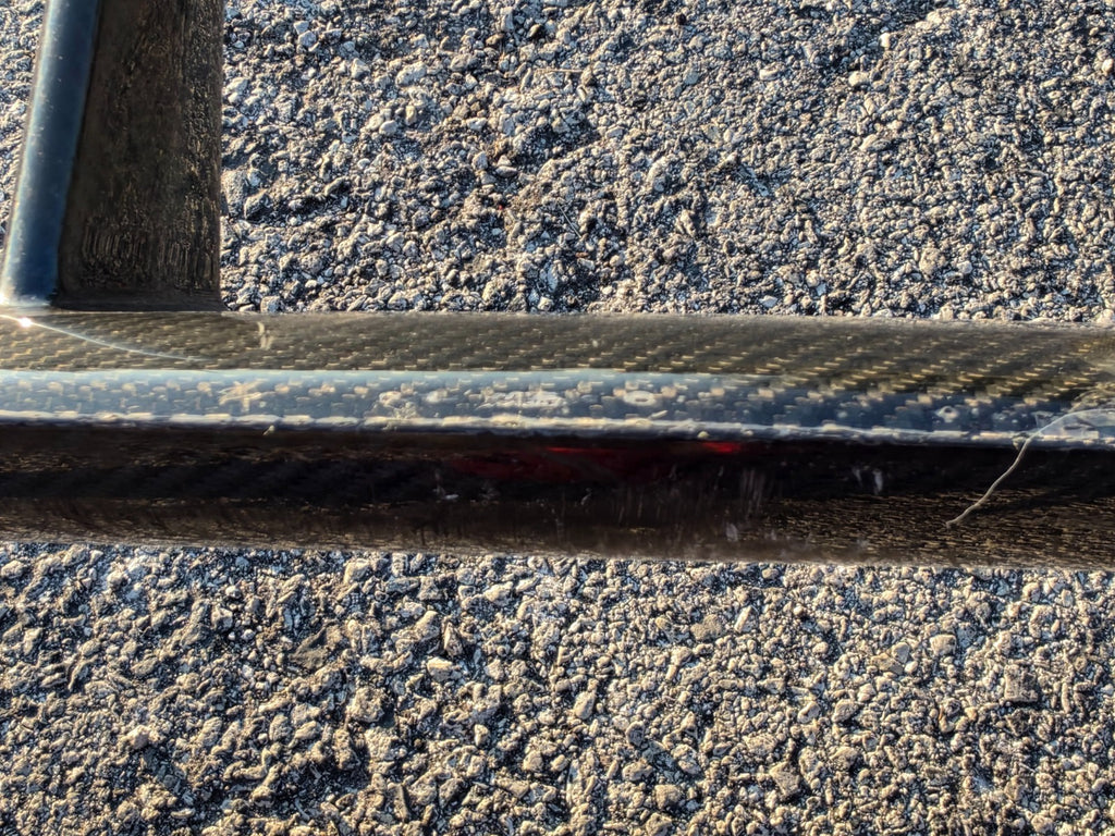 LAMBORGHINI URUS CARBON FRONT CENTER LOWER SPOILER SPLITTER 4ML807059A OEM