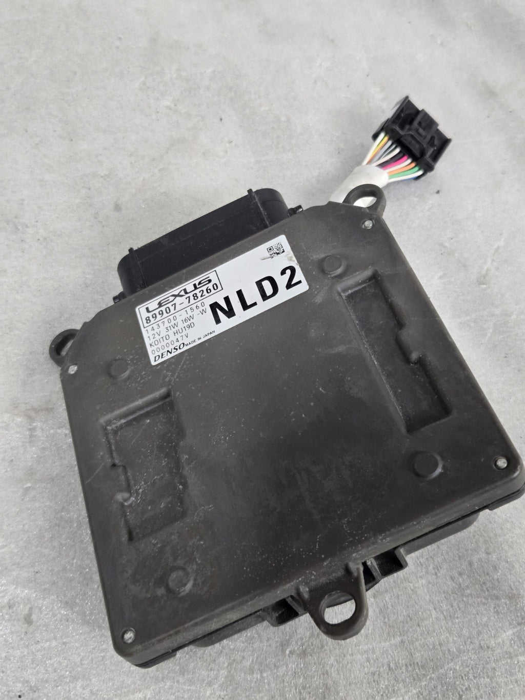 2022-2024 Lexus NX250 NX350H Left Triple Beam Headlight Module OEM 89907-78260