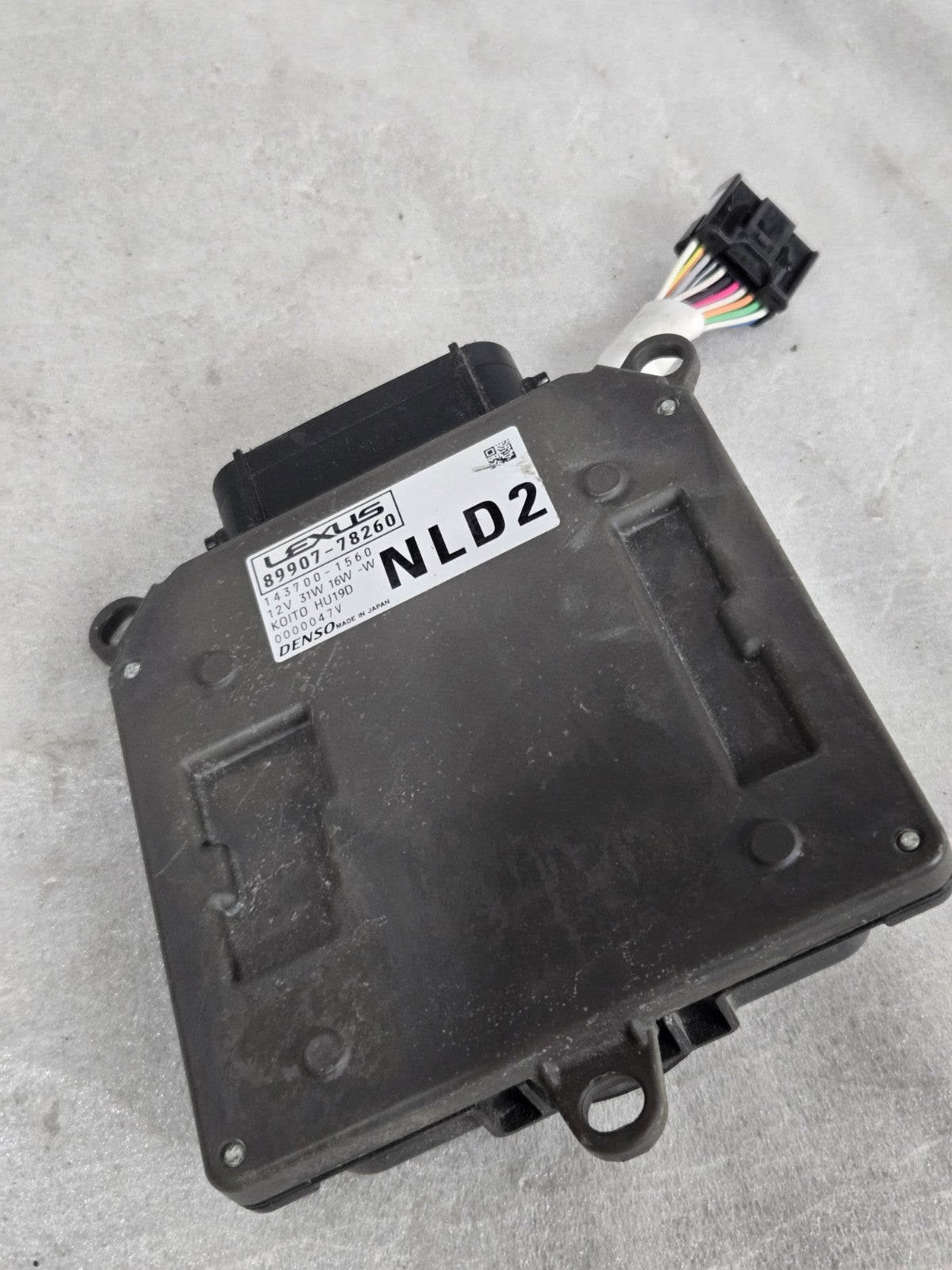 2022-2024 Lexus NX250 NX350H Left Triple Beam Headlight Module OEM 89907-78260
