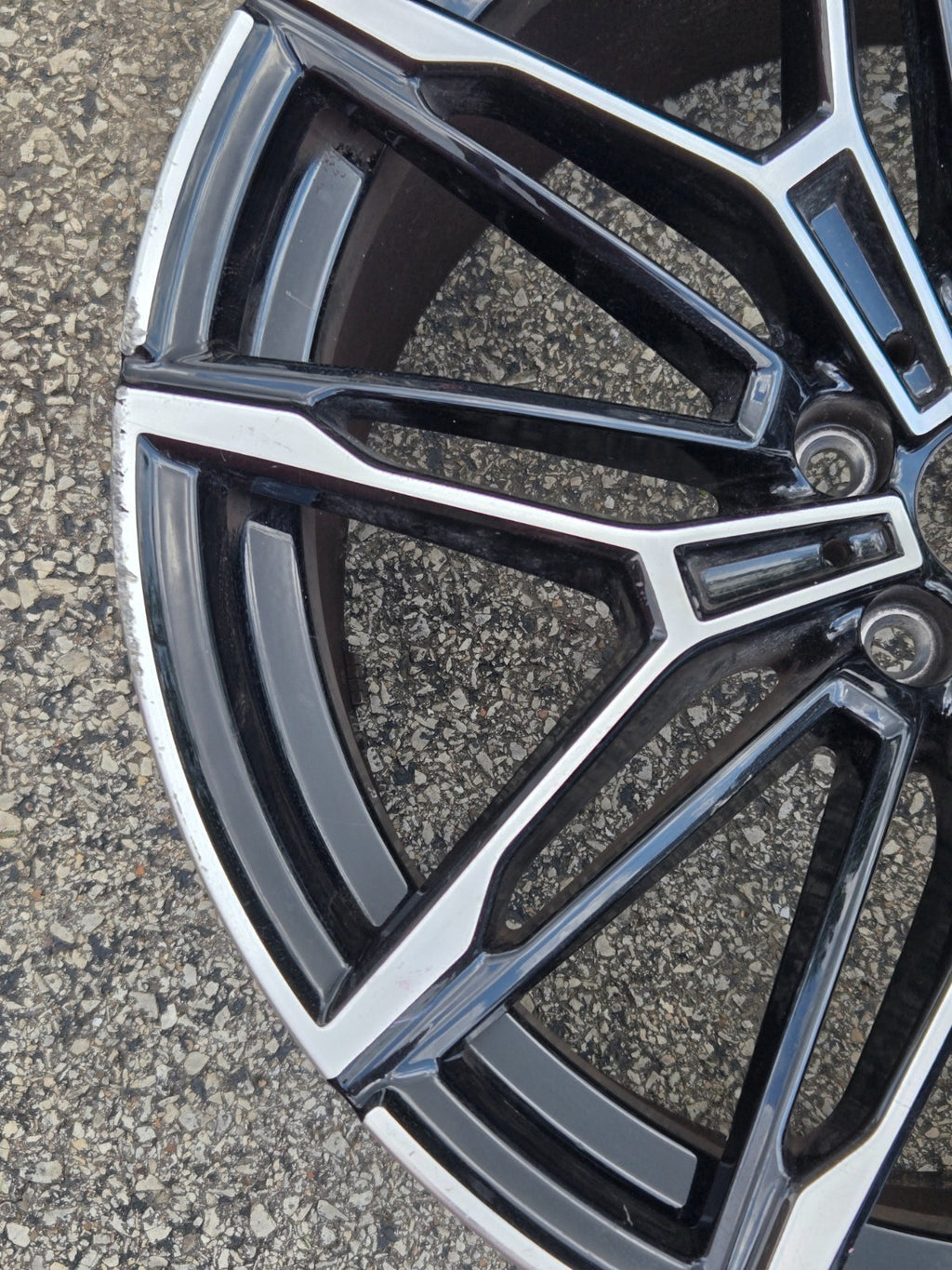 2021-2024 M4 M3 Rear BMW Polished Black/Silver OEM Wheel 20” Factory Rim 7882870
