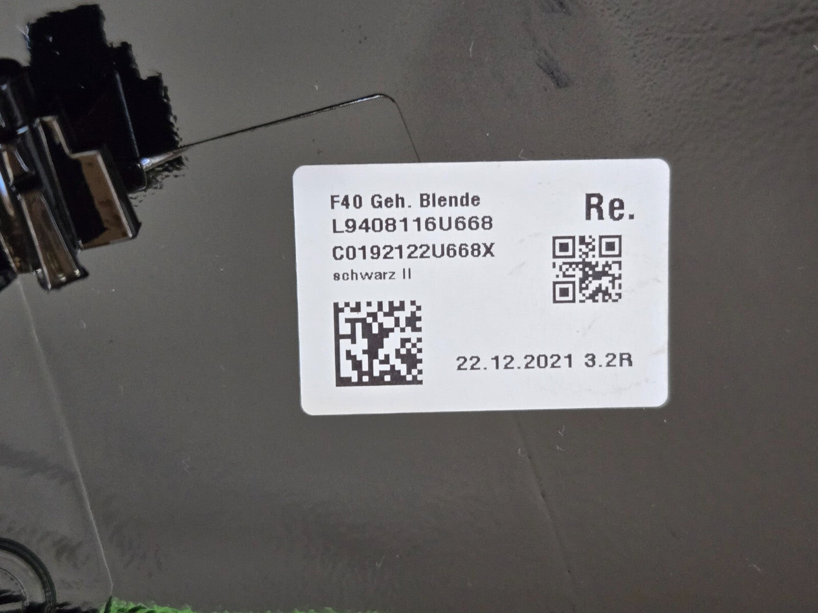 2020-2024 BMW 228i Gran Coupe Jet Black Housing RH Lower Section 51169879136 OEM