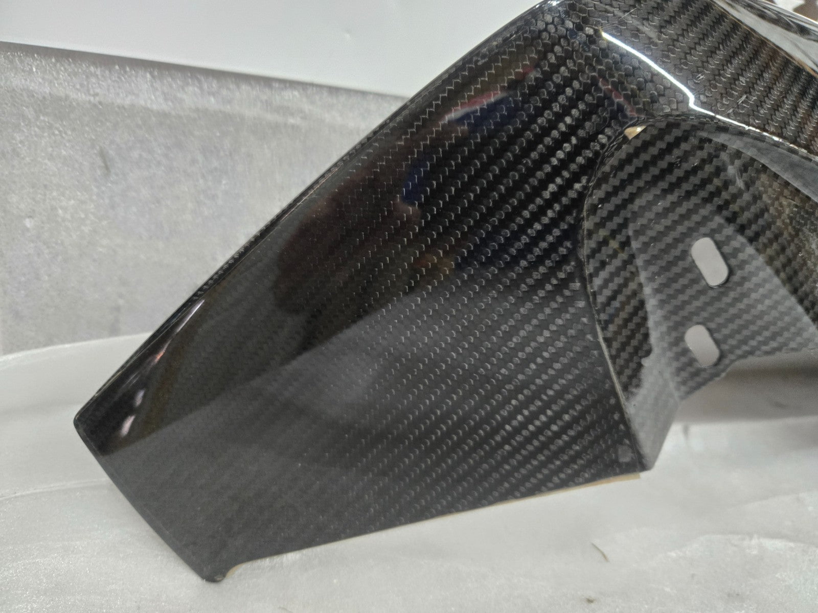 Lamborghini Urus Front Bumper LH Left 4ML807059A Carbon Lip Section OEM Genuine