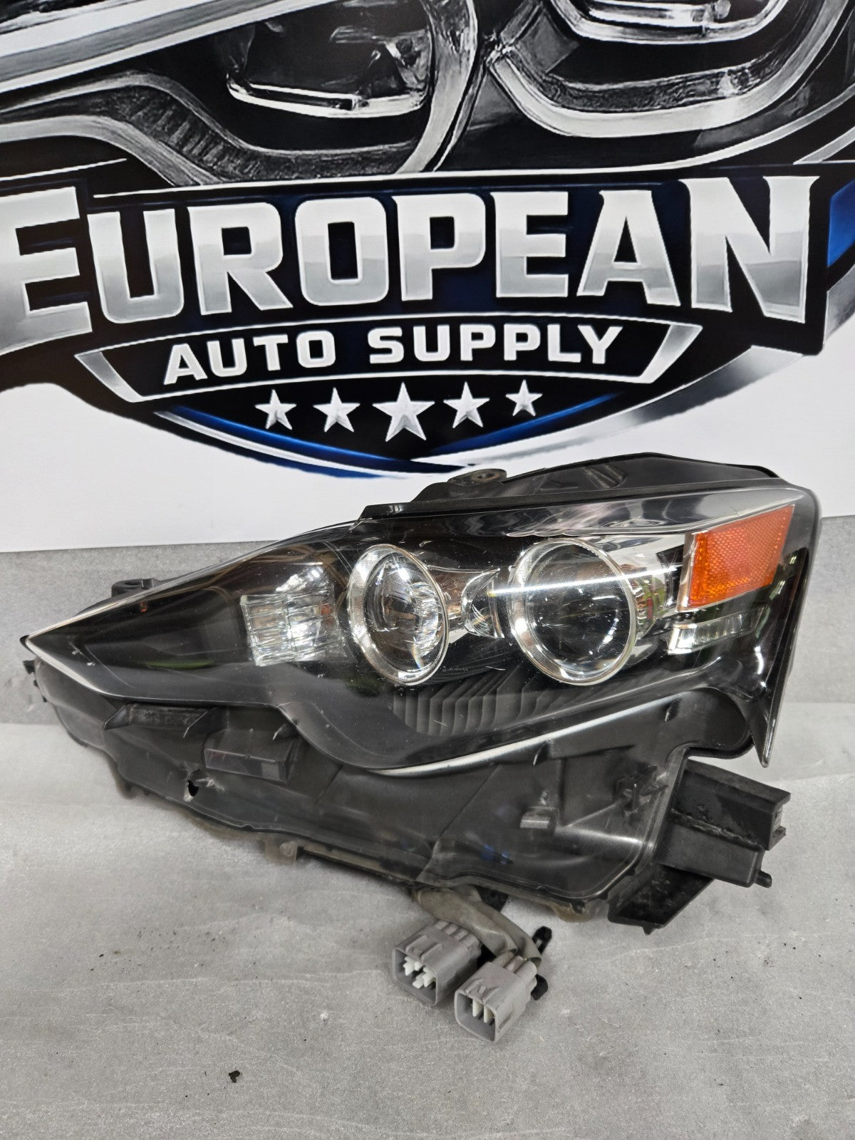 2014 2015 2016 Lexus IS250 IS350 Left Driver Side Dual Projector Headlight OEM