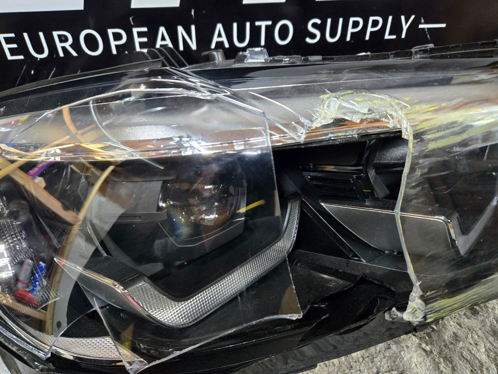 2019-2023 BMW X5 X6 G05 G06 PASSENGER RIGHT RH HEADLIGHT LED CHROME OEM 7933338