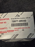 2019-2024 Toyota RAV4 Rear Right Outside Black Out Tape Lower 75977-0R050 RH OEM