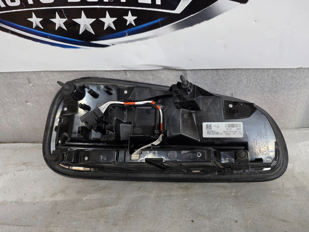 2015-2024 MINI CLUBMAN F54 LED TAIL LIGHT REAR LEFT LH 6321H37477637 OEM GENUINE