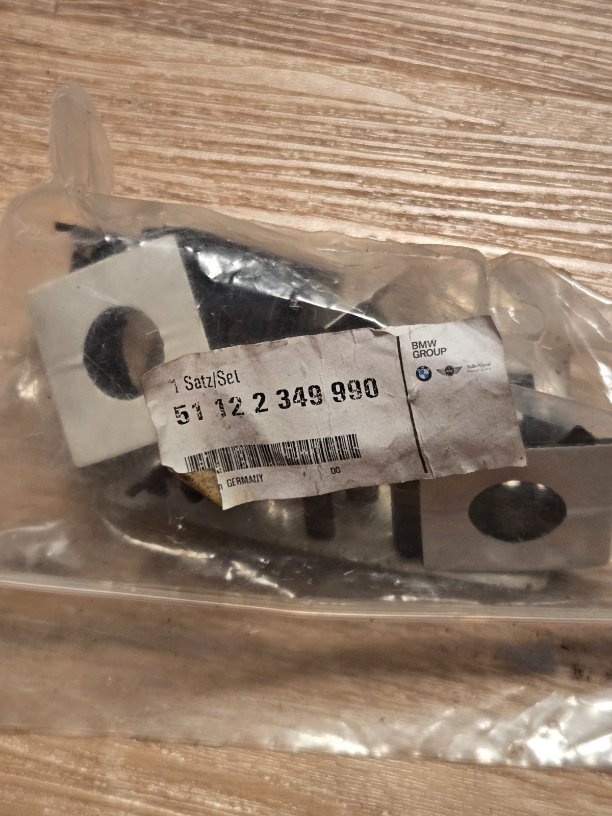 2014-2016 BMW 51122349990 Set, Mounts, Pdc Sensor, Rear OEM NEW