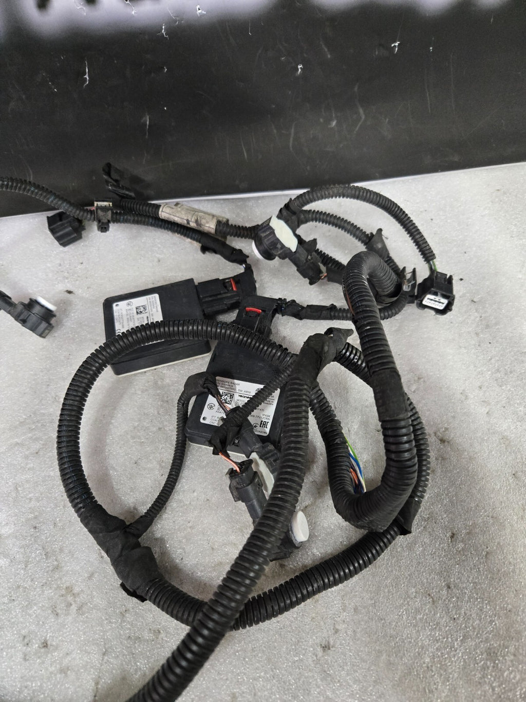 2023 ALFA ROMEO STELVIO REAR BUMPER SENSORS MODULES & HARNESS 00505609560 OEM