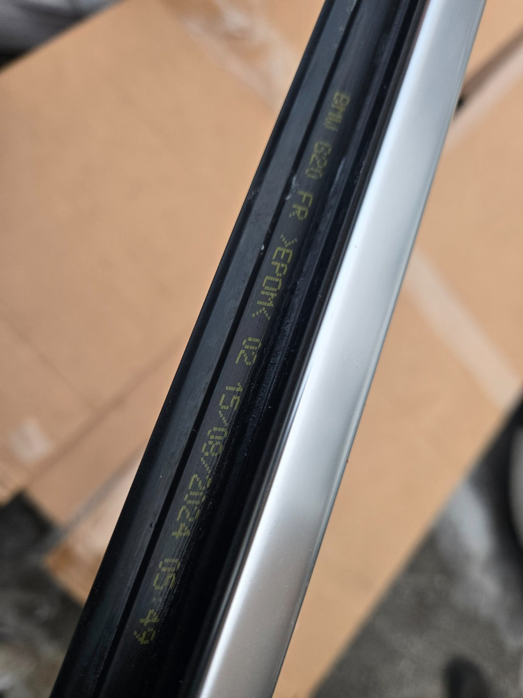 2019-2025 BMW 330I G20 Rear Right Side Door Window Belt Molding Trim 7465145 OEM