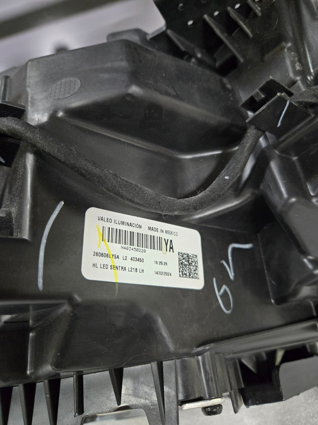 2020-2023 Nissan Sentra Left Driver Reflector LED Headlight OEM 260606LY5A