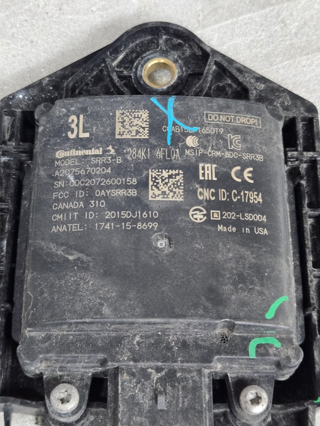 2017-2020 Nissan Rogue Left Blind Spot Sensor Radar Module 284K16FL0A OEM