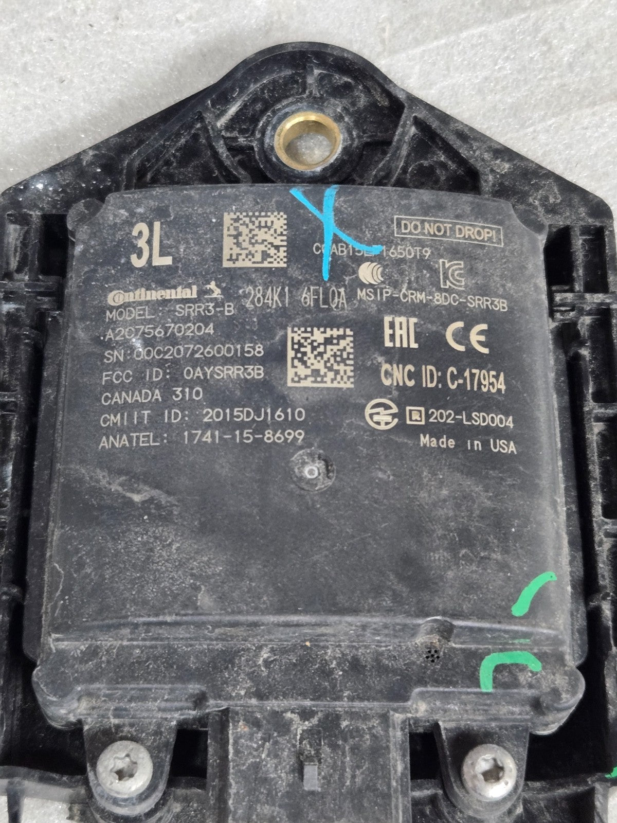 2017-2020 Nissan Rogue Left Blind Spot Sensor Radar Module 284K16FL0A OEM