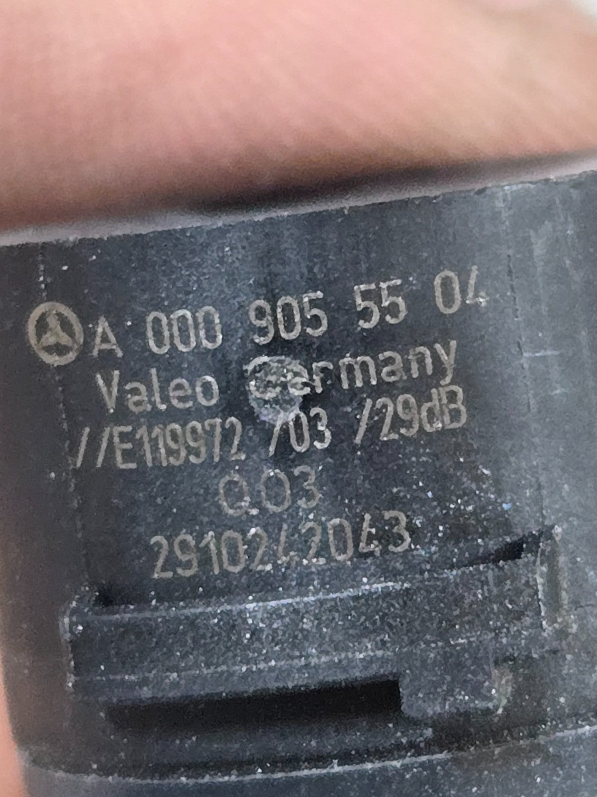 2016 - 2023 MERCEDES GLC300 X253 REAR PARKING AID ASSIST SENSOR OEM A0009055504