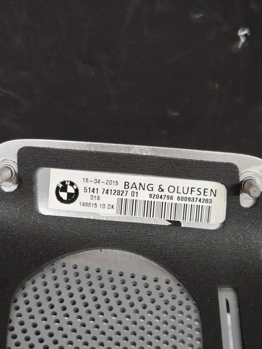 BMW X6 F16 M F86 Bang Olufsen Speaker Panel Cover 51417412827 ORIGINAL OEM