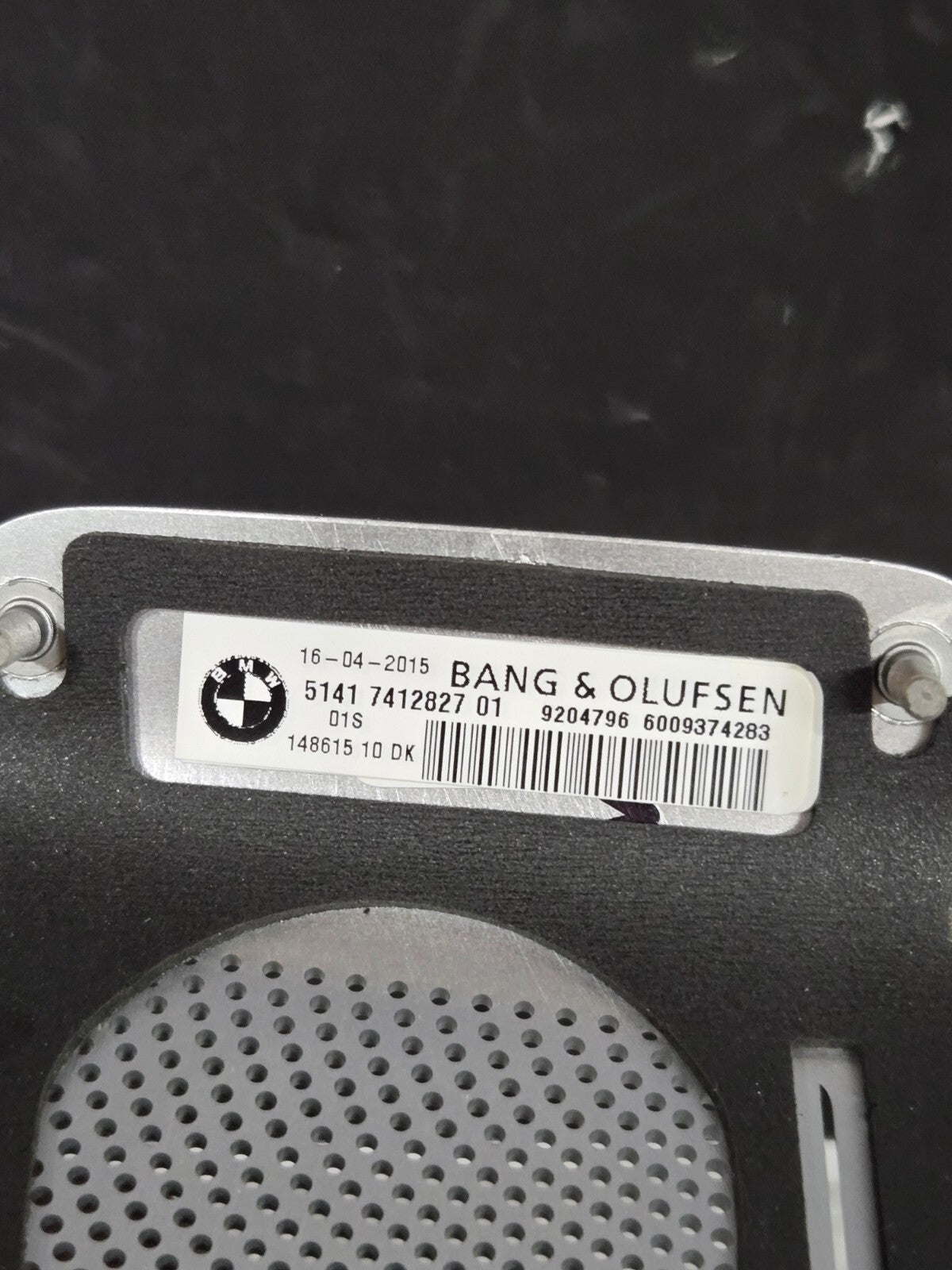 BMW X6 F16 M F86 Bang Olufsen Speaker Panel Cover 51417412827 ORIGINAL OEM