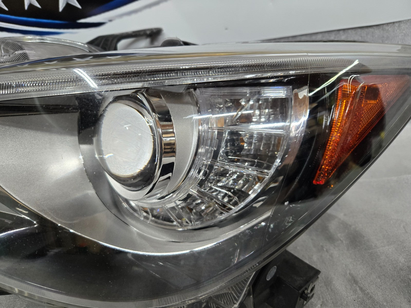 2014-2017 INFINITI Q50 FULL LED AFS ADAPTIVE LEFT LH HEADLIGHT OEM 26075-4HB1A
