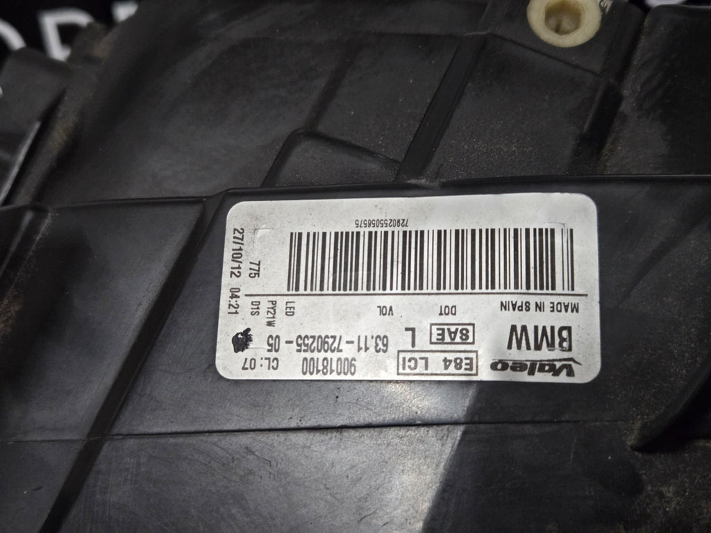 2013-2015 BMW E84 X1 Left LH Driver Adaptive Bi-Xenon Headlight COMPLETE OEM