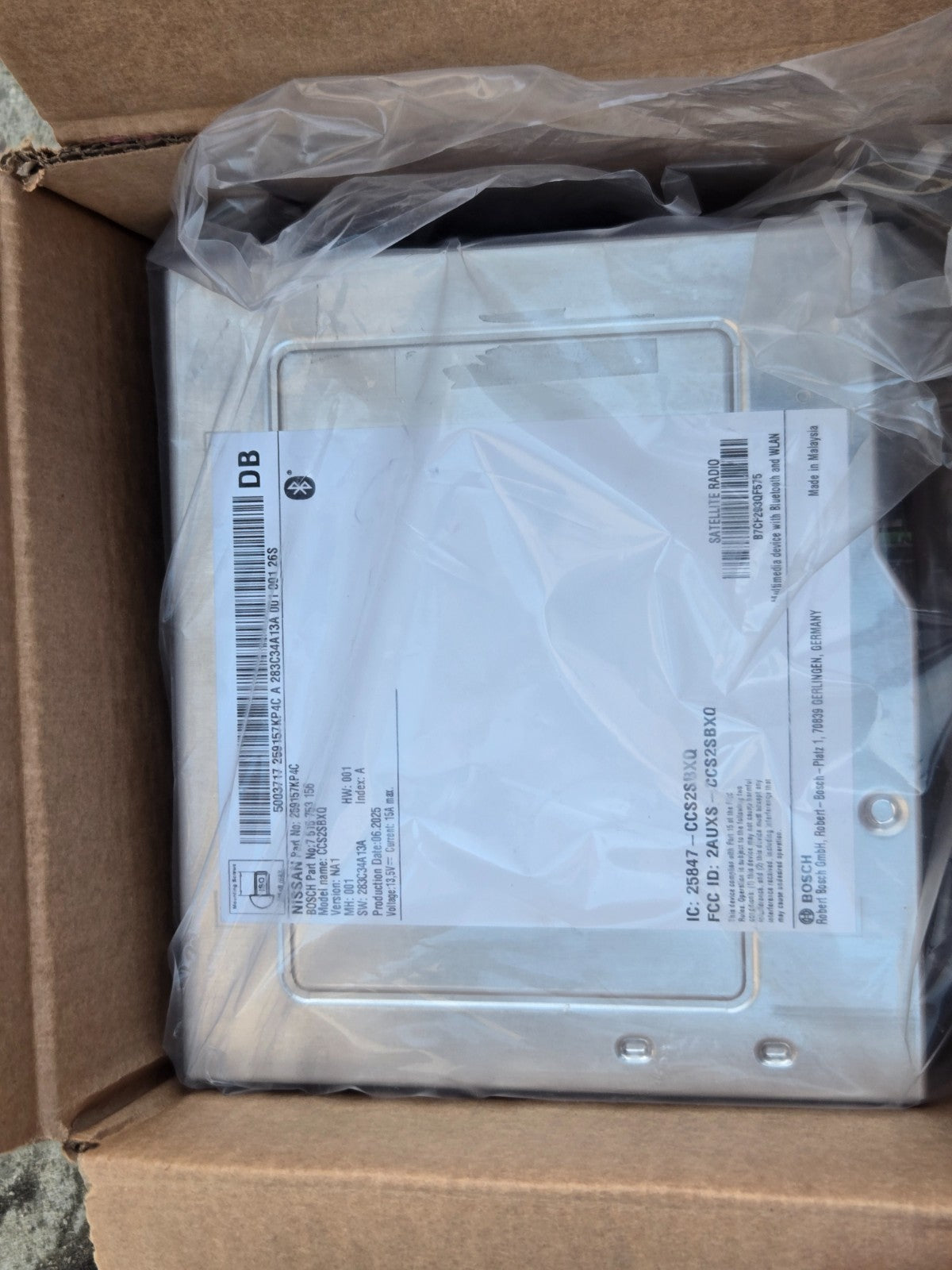 Genuine Nissan Controller Navigation Unit Assembly 25915-7KP4C OEM