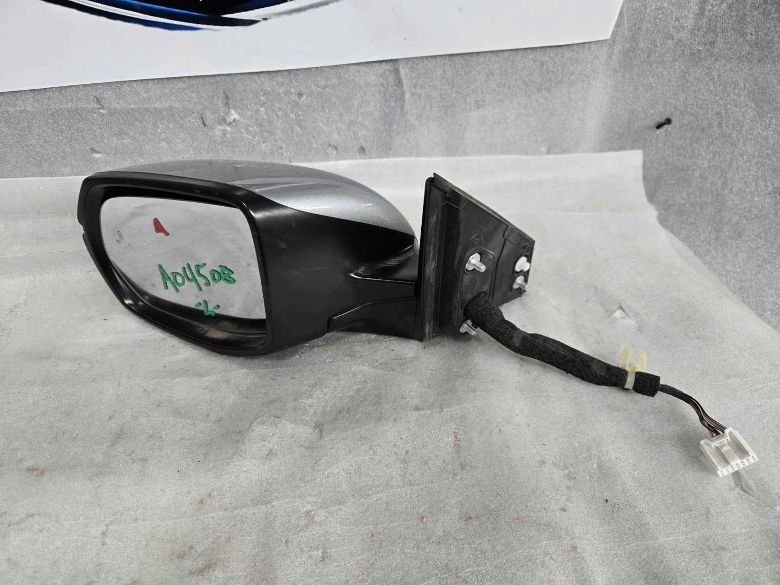 2017-22 Honda CR-V  Left LH Driver Side 9-Wire w/ Blind Spot Mirror GREY OEM