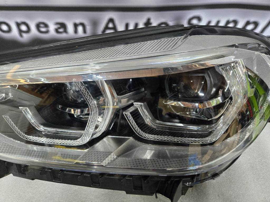 2018-2021 BMW X3 X4 G01 G02 Adaptive LED HEADLIGHT LEFT DRIVERS SIDE OEM 8739657