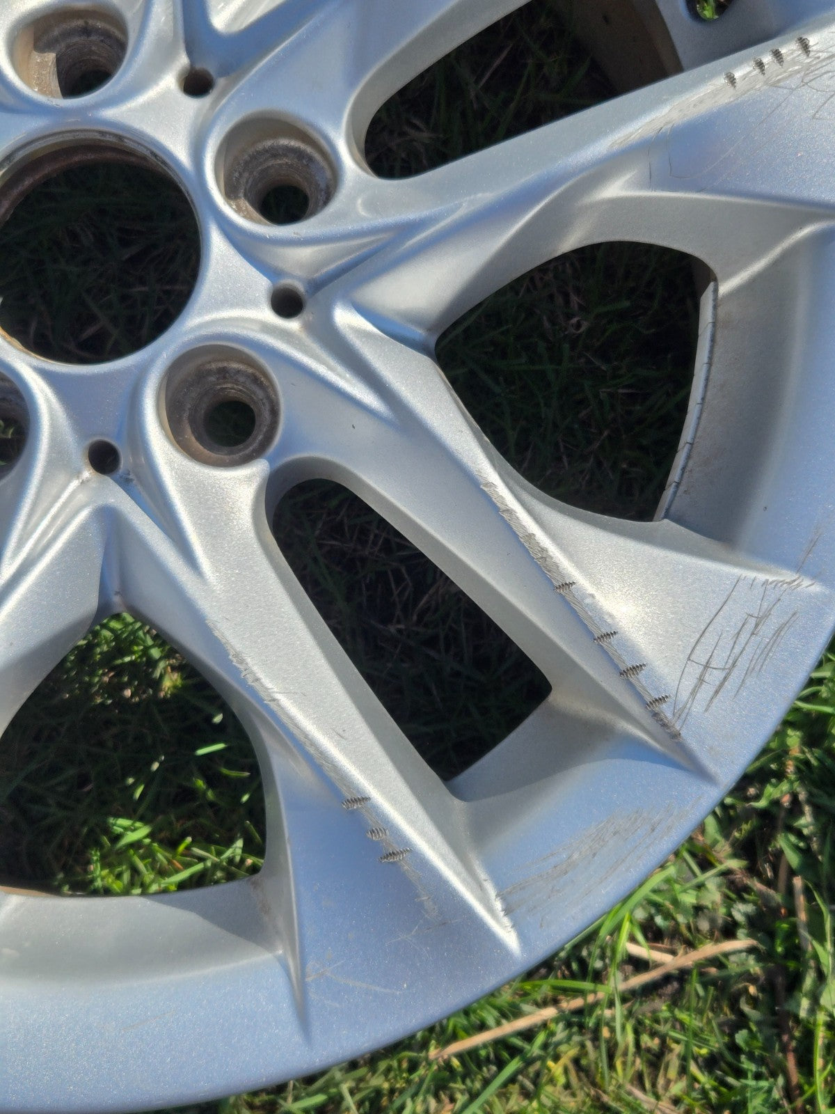 2012 - 2015 BMW E84 X1 STYLE 621 Factory Alloy Wheel RIM 6861846 OEM  17" Inch