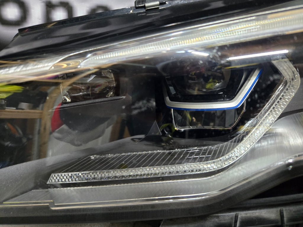 2019 2020 2021 BMW 330i M340i Laser Headlight Chrome Left LH Driver 9481711 OEM