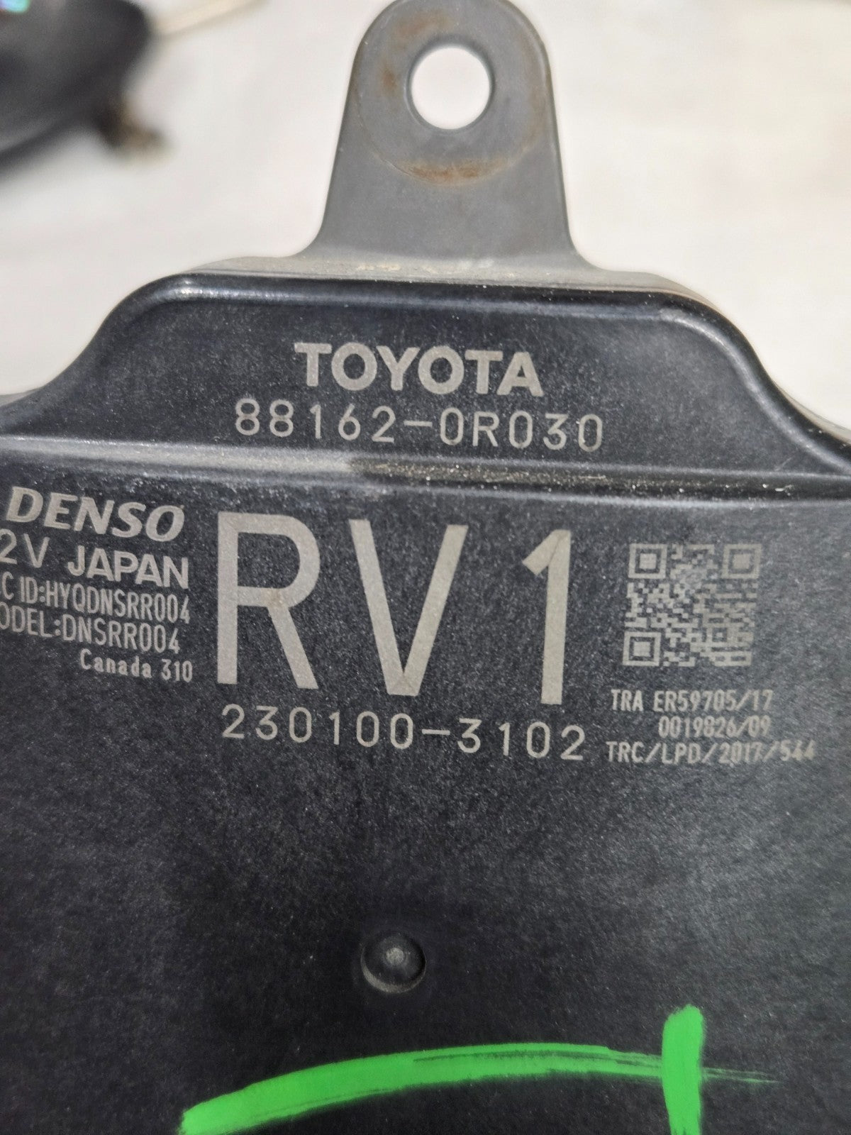 2019-2020 TOYOTA RAV4 BLIND SPOT MONITOR SENSOR 88162-0R030 OEM