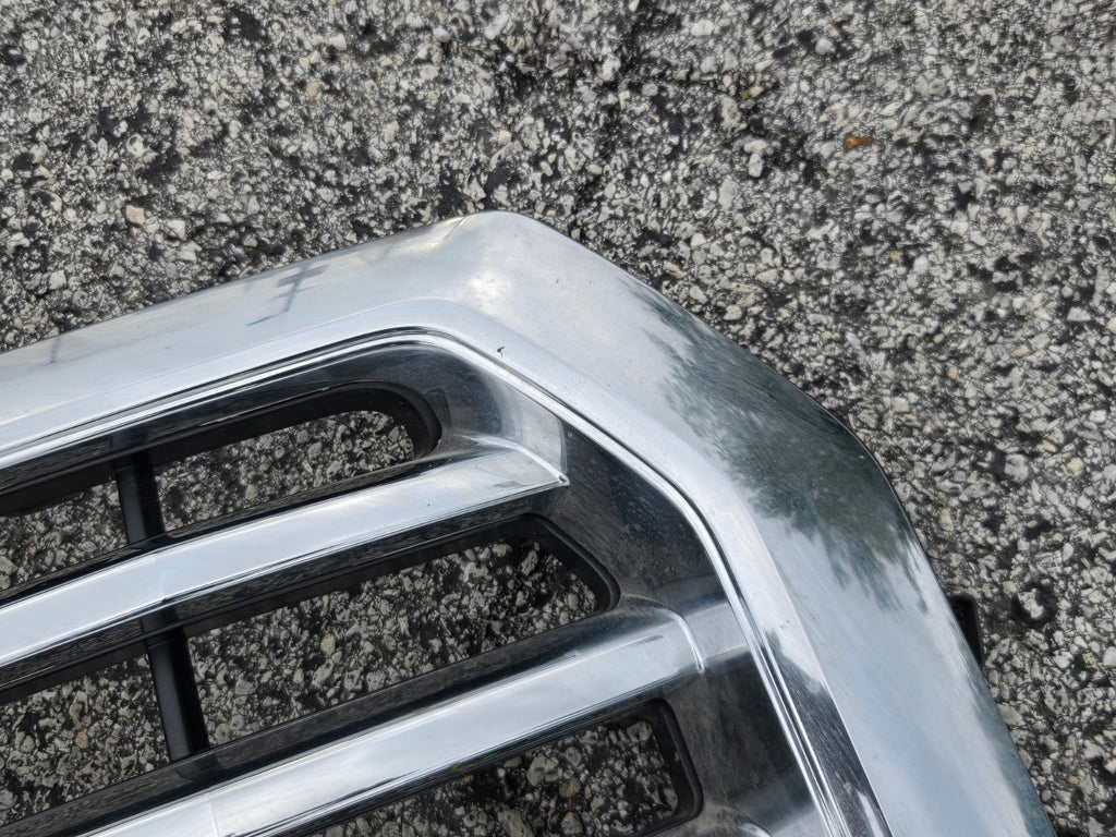 2015-2017 FORD F150 XLT OEM CHROME GRILLE FL34-8200-EBS W/ EMBLEM