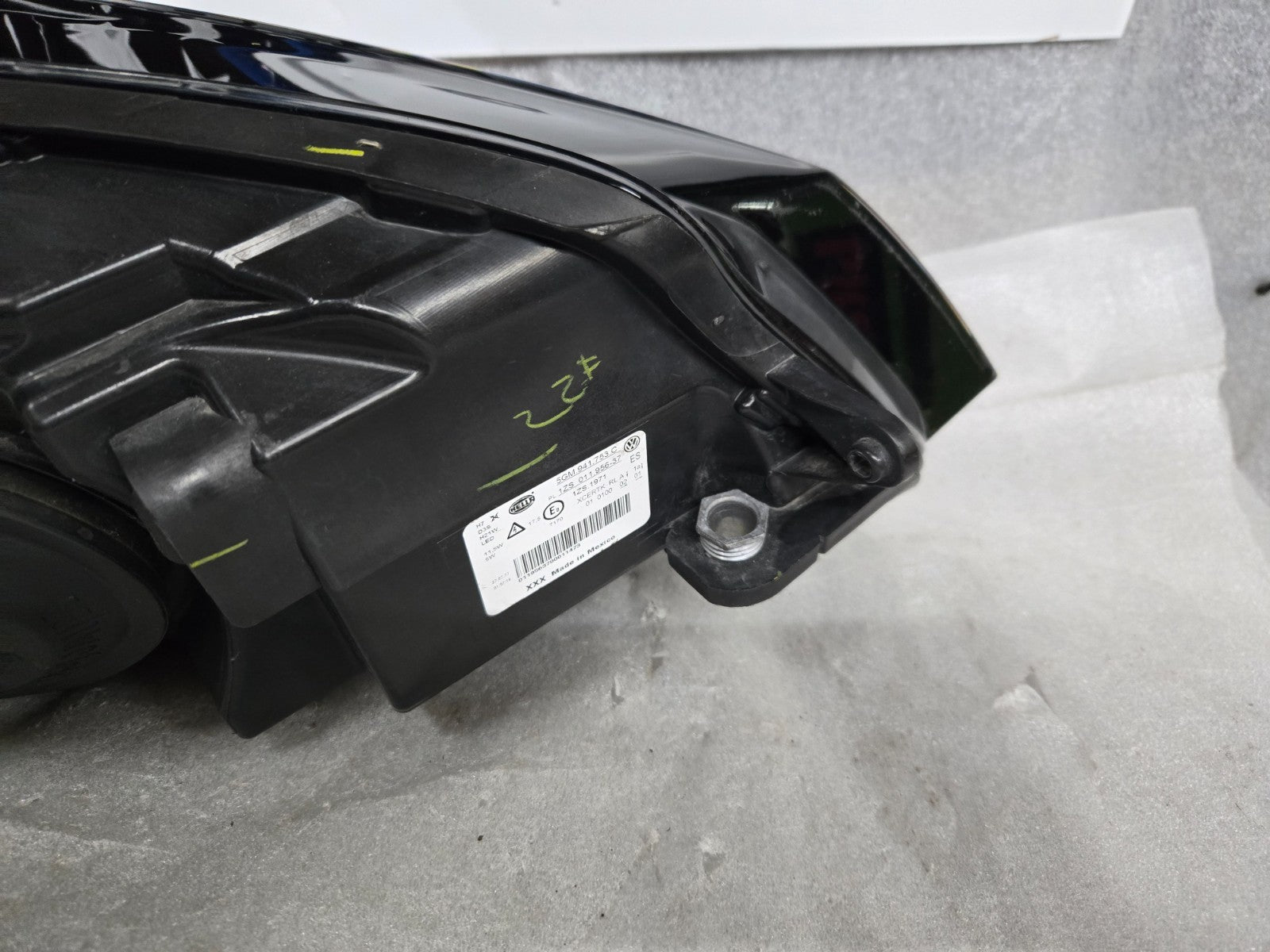2015-2017 Volkswagen Golf GTI Left LH Xenon Headlight OEM 5GM941753C EURO SPEC