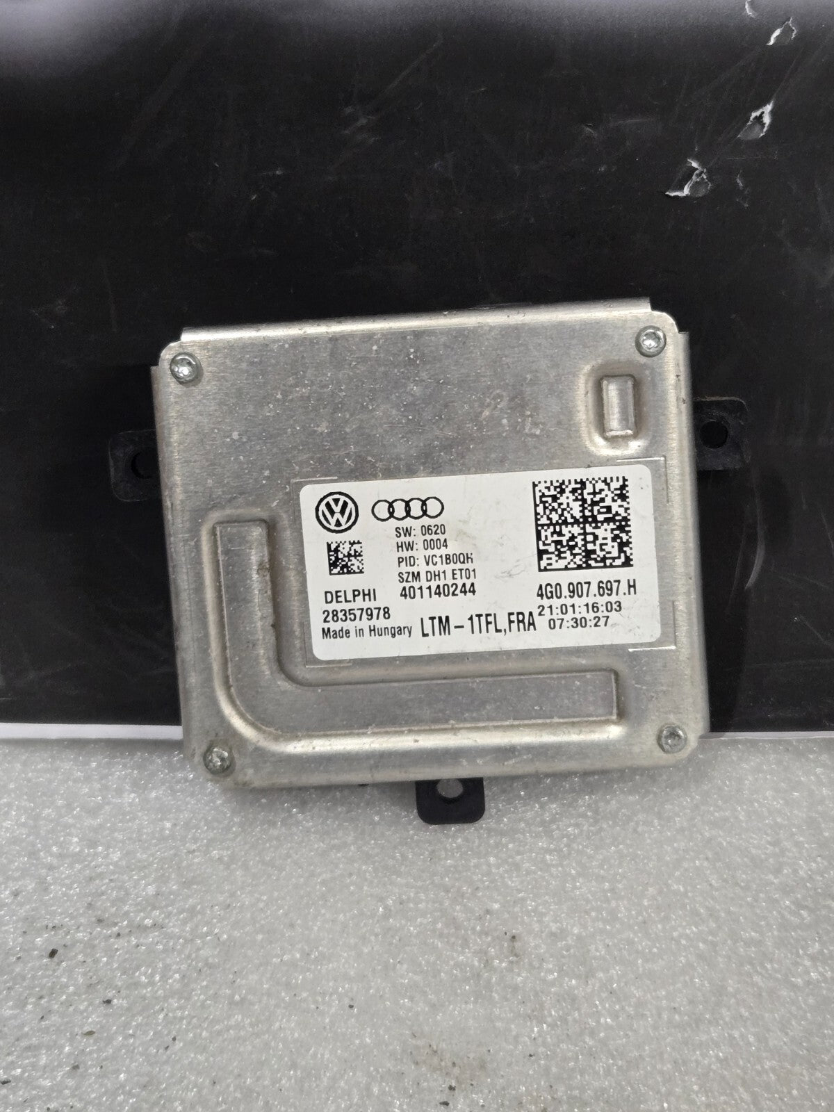 2013-2017 Audi A4 A5 Q5 LED Headlight Ballast Control Module 4G0907697H OEM