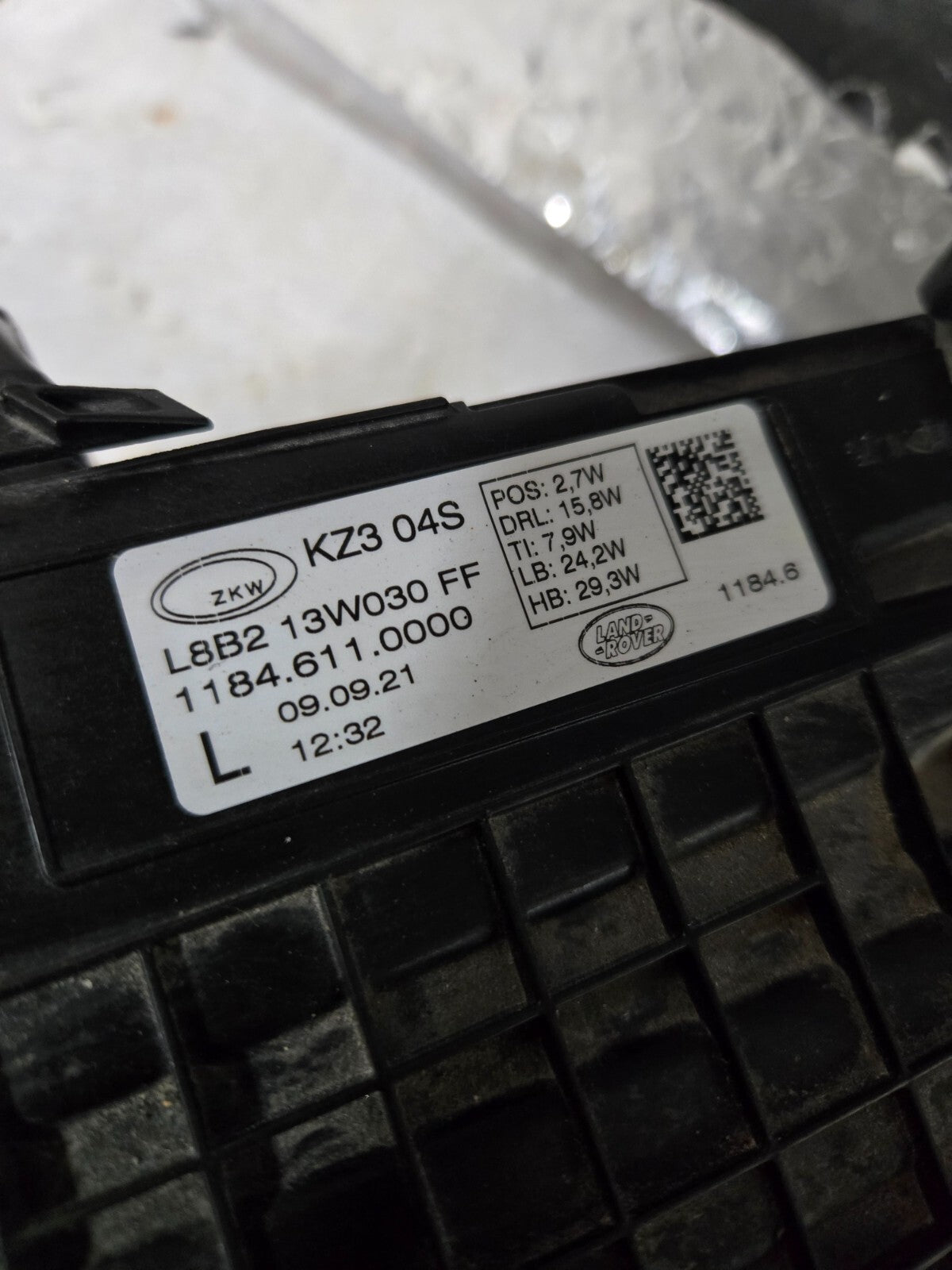2020 2021 2022 2023 LAND ROVER DEFENDER LEFT DRIVER SIDE LED HEADLIGHT OEM