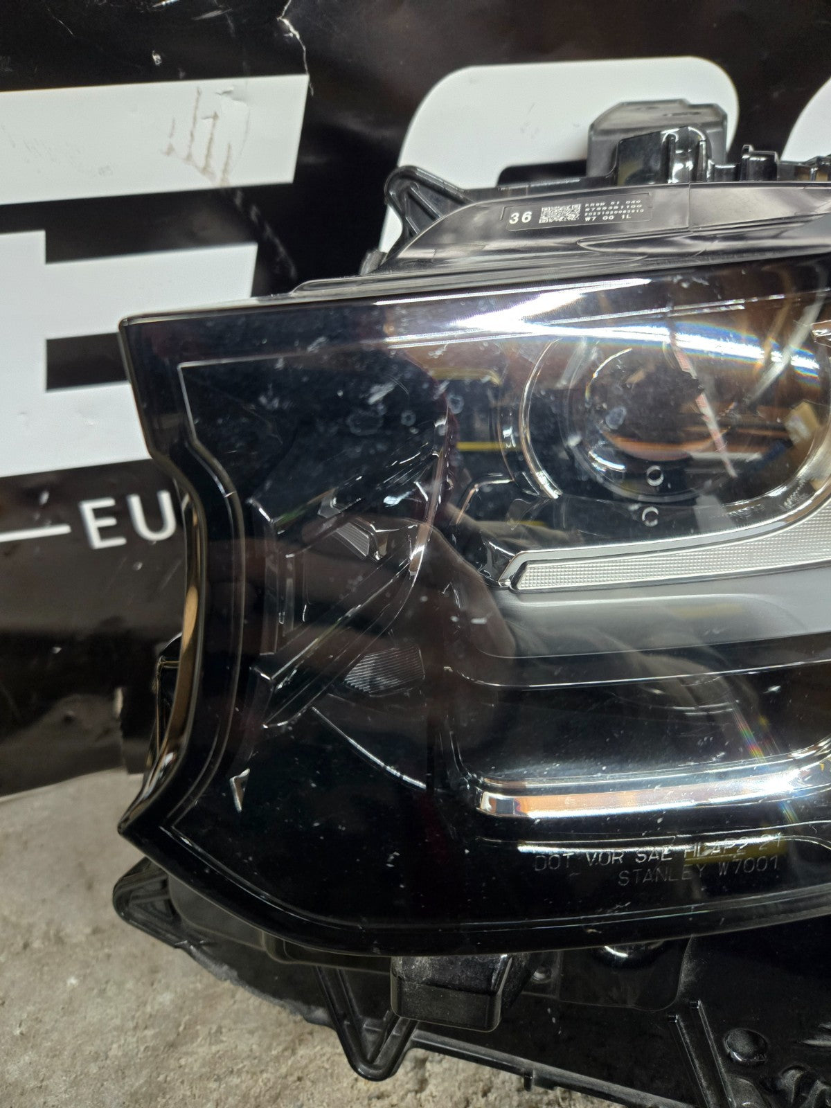 2024 2025 2026 MAZDA CX-90 Left LH Driver Headlight Chrome Non-Adaptive OEM