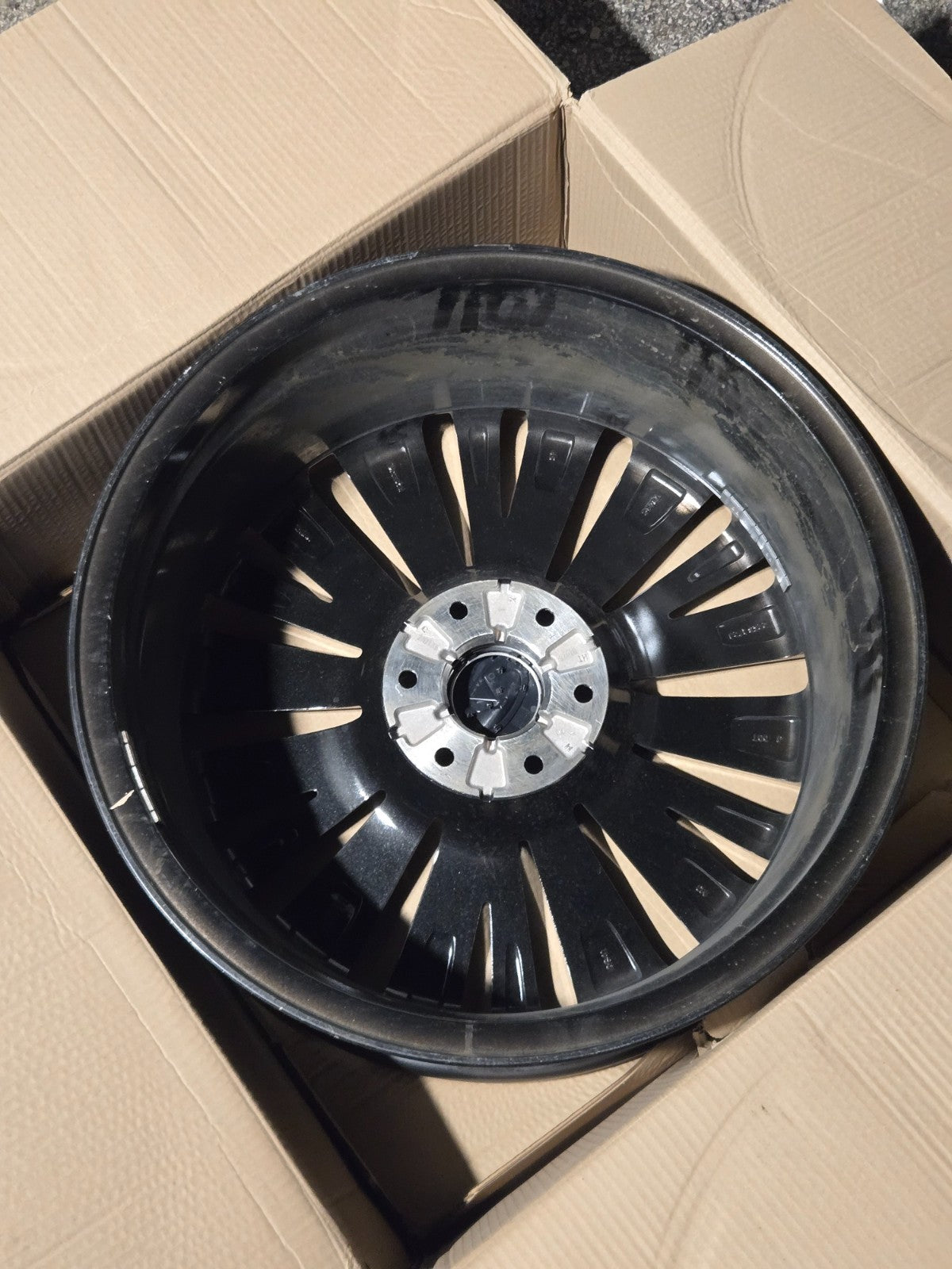 Infiniti QX80 4030S-IP228B IP 22X8 BLACK MONOGRAM WHEEL RIM OEM