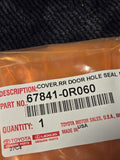 2019-2023 TOYOTA RAV4 REAR RIGHT DOOR ACCESS COVER NEW OEM 67841-0R060
