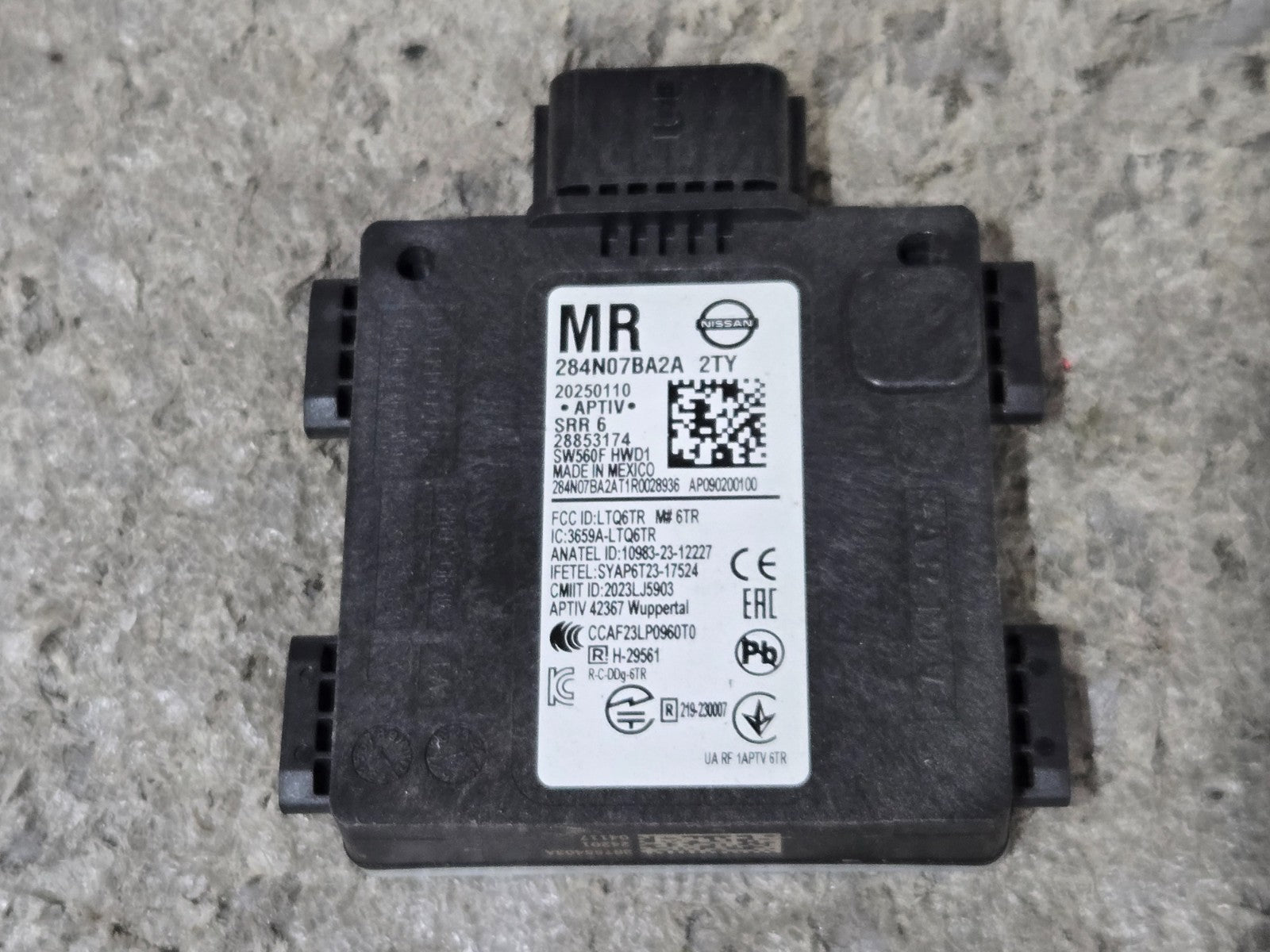 OEM Blind Spot Detection Object Radar Sensor Nissan Murano 2025 / 284N07BA2A